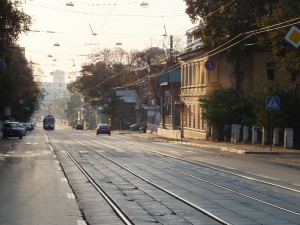 Nizhny_Strassenbahn_morgens